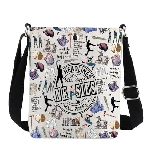 G2TUP Newsboy Musical Crossbody Bag Newsboy Jack Gift Headlines Don't Sell Papes Sell Papes Shoulder Bag