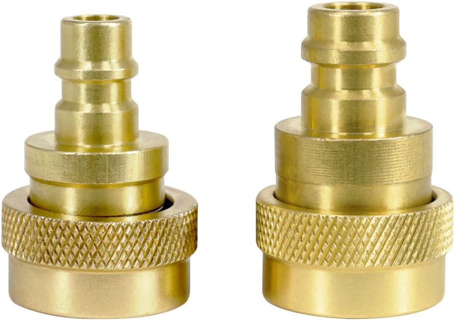 Kit Adaptador R1234YF a R134A para Carga AC - Conectores Alta/Baja