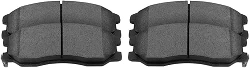 AutoShack SCD1264 - Juego de pastillas de freno delanteras de cerámica de repuesto para el lado del conductor y del pasajero Suzuki XL-7 2007-2009