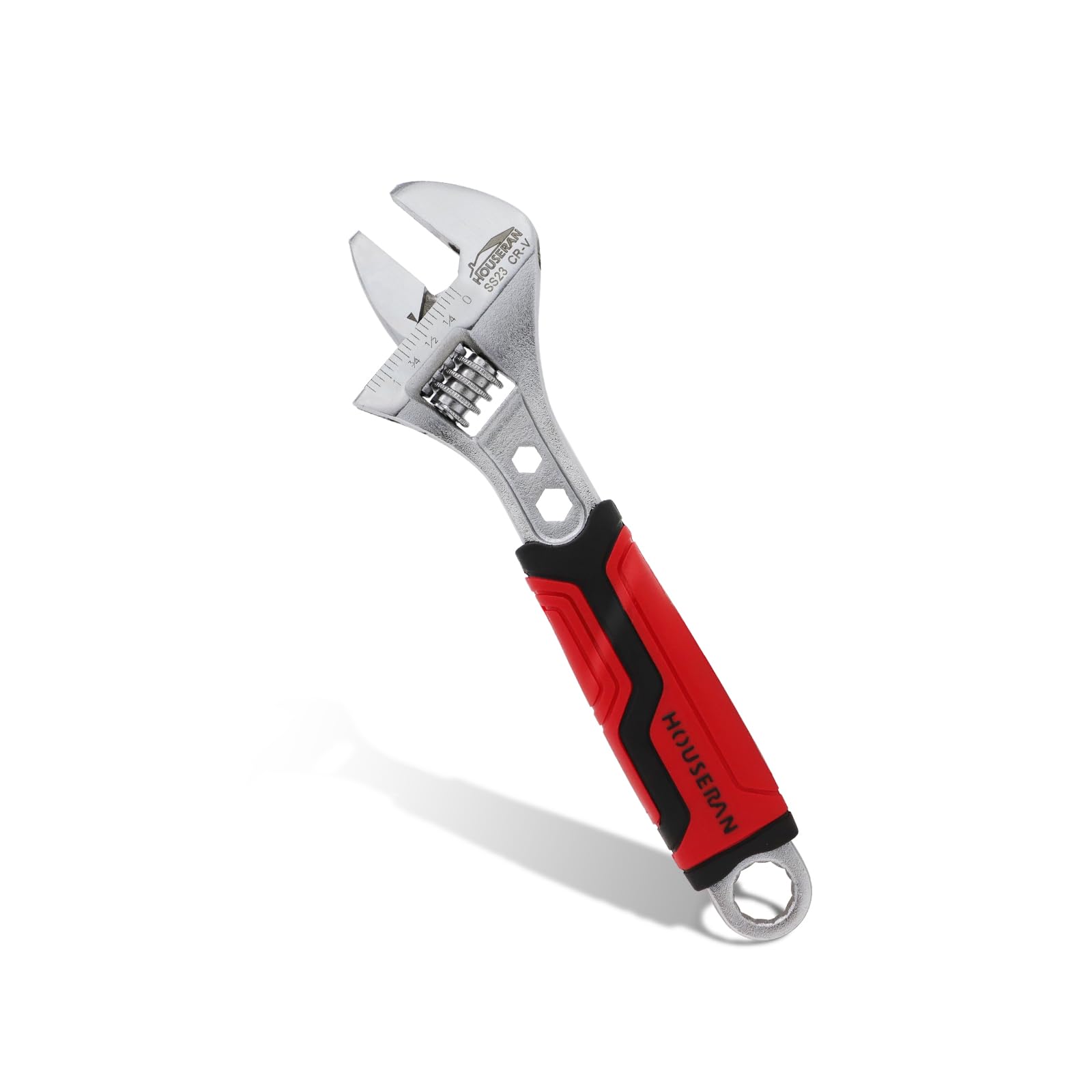 llave Inglesa Grande Ajustable, 210mm, Mango Antideslizante en Acero CR-V para Reparaciones, Bricolaje y Taller