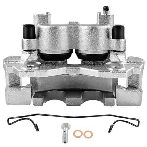 Image of SCITOO 18B4811 Front Left Disc Brake Caliper w /Bracket For Jeep For Grand Cherokee 1999-2002,Double Pistons