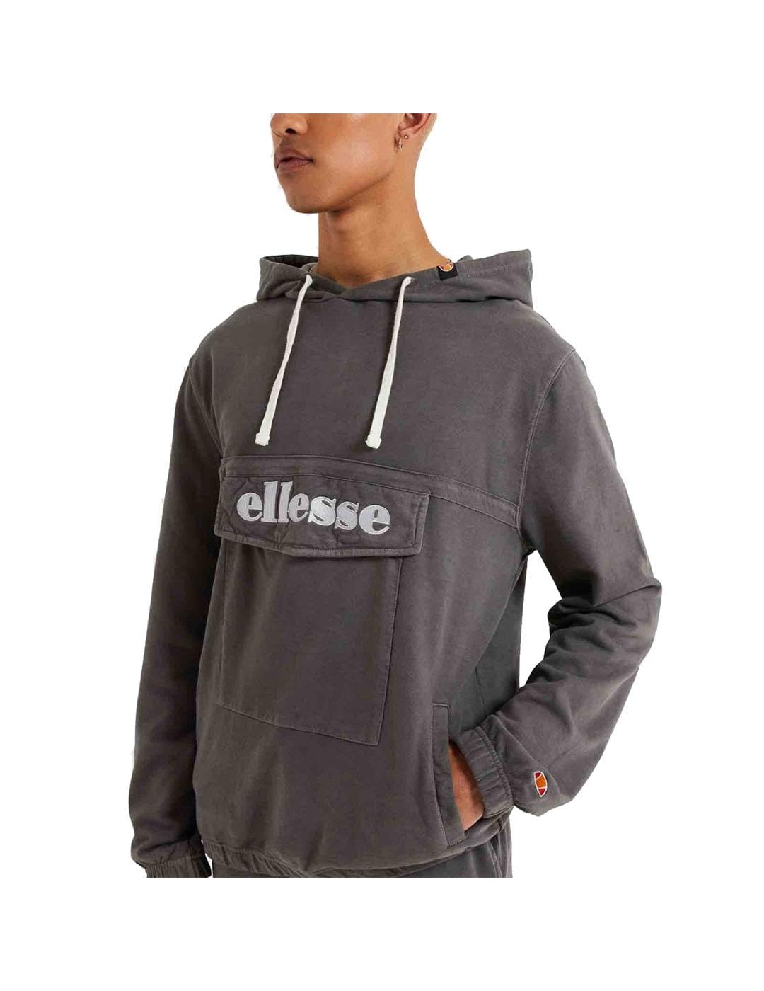 Ellesse Felpa Uomo Vassileym Grigio L, grigio, L