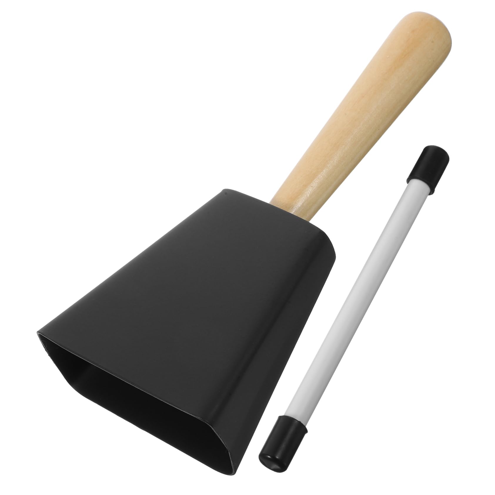 ULDIGI Metal Calling Bells with Handle Kids Music Instrument Bulk Pack for Sports School and Festive Occasions Random Color