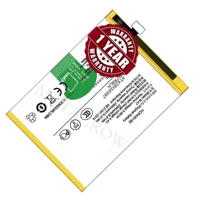 Image of Original B-A7 Battery Compatible for Vivo V3 - (2600mAh) - 1 Year Warranty JK1