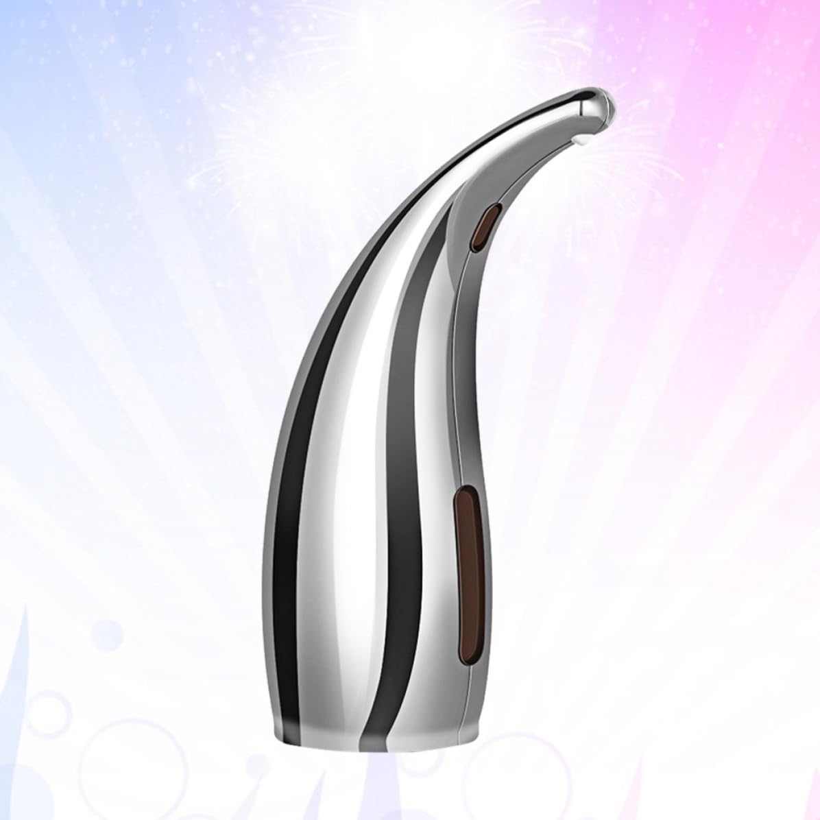 Operitacx Dispensador Automático de Jabón Capacidad 300ml Abs sin Contacto Sensor de Movimiento Salida Ajustable Manos Libres para Cocina y Baño