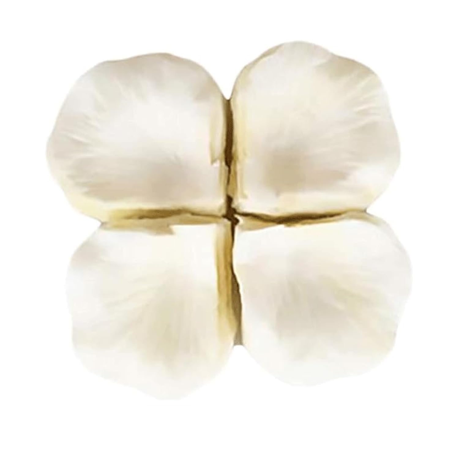 White Color Petals Artificial Silk Rose Petals Romantic Decorations for Valentine Day Wedding Flower Decoration (White Color)2000 Piece