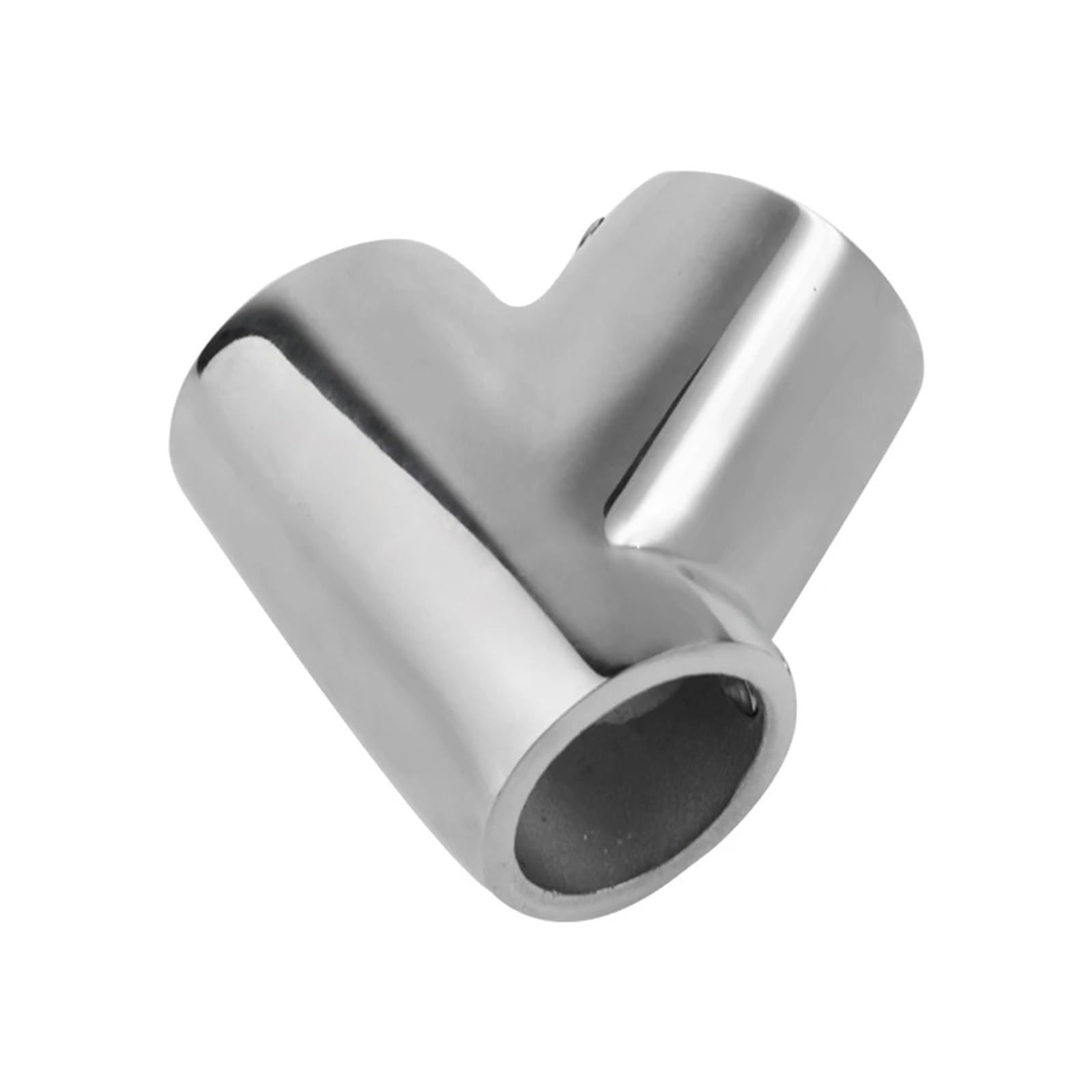 Stal nierdzewna 316 22/25mm trójnik poręczy rura trójdrożna 60 stopni złączki do akcesoria morskie sprzęt łodzi(22mm)
