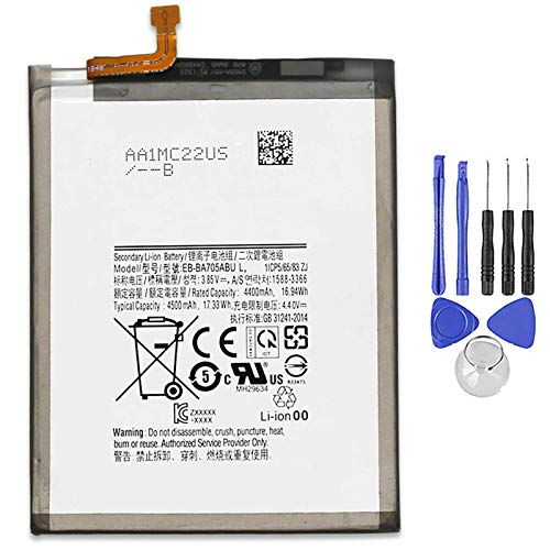 ✅ 4500mAh BATTERIA COMPATIBILE CON SAMSUNG A70 A705 EB-BA705ABU 4500MAH CON KIT SMONTAGGIO INCLUSO