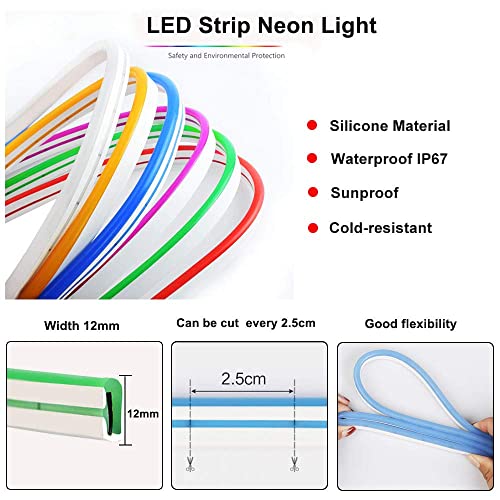Ym e-bright led neon lights, 12v led neon rope light indoor outdoor, silicone 16. 4ft 600smd green led strip lights, led rope waterproof flexible for signboard bar home building decoration 5 Ym e-bright led neon lights, 12v led neon rope light indoor outdoor, silicone 16. 4ft 600smd green led strip lights, led rope waterproof flexible for signboard bar home building decoration - image 6