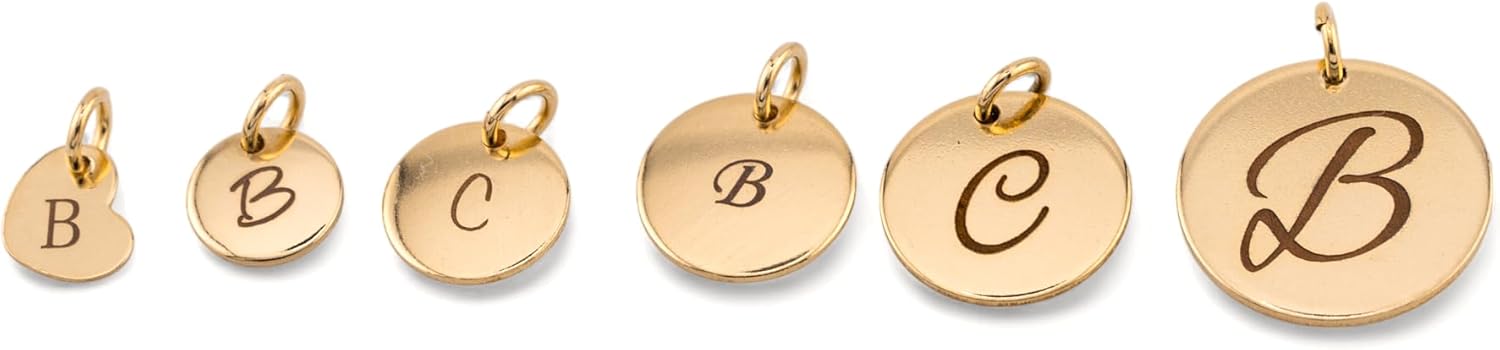 Circle Disc Earrings, Brush Hammered Satin Disk Coin Earrings Jewelry .925 Sterling Silver, 14K Gold Filled or 14K Rose Gold Filled - Image 6