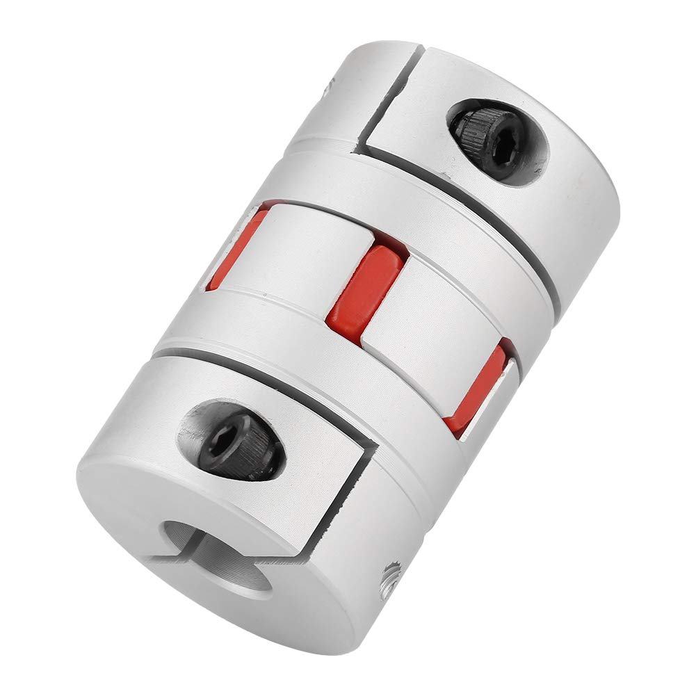 Flexible Coupler, Spider Shaft Coupling, D40 L66 Mm CNC Aluminium Plum Flexible Shaft Coupling,Stepper Motor Coupler Connector, Coupling, Nuts
