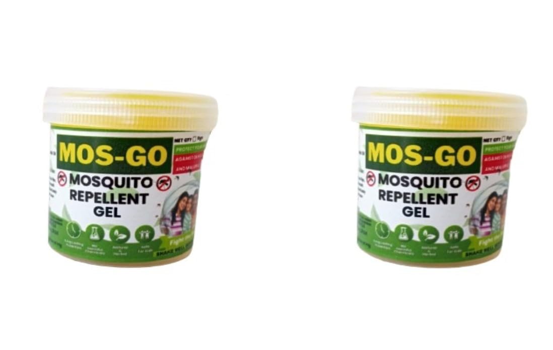 PURELOOM Mos_Go Mosquito Repellent Gel (Pack Of 2)