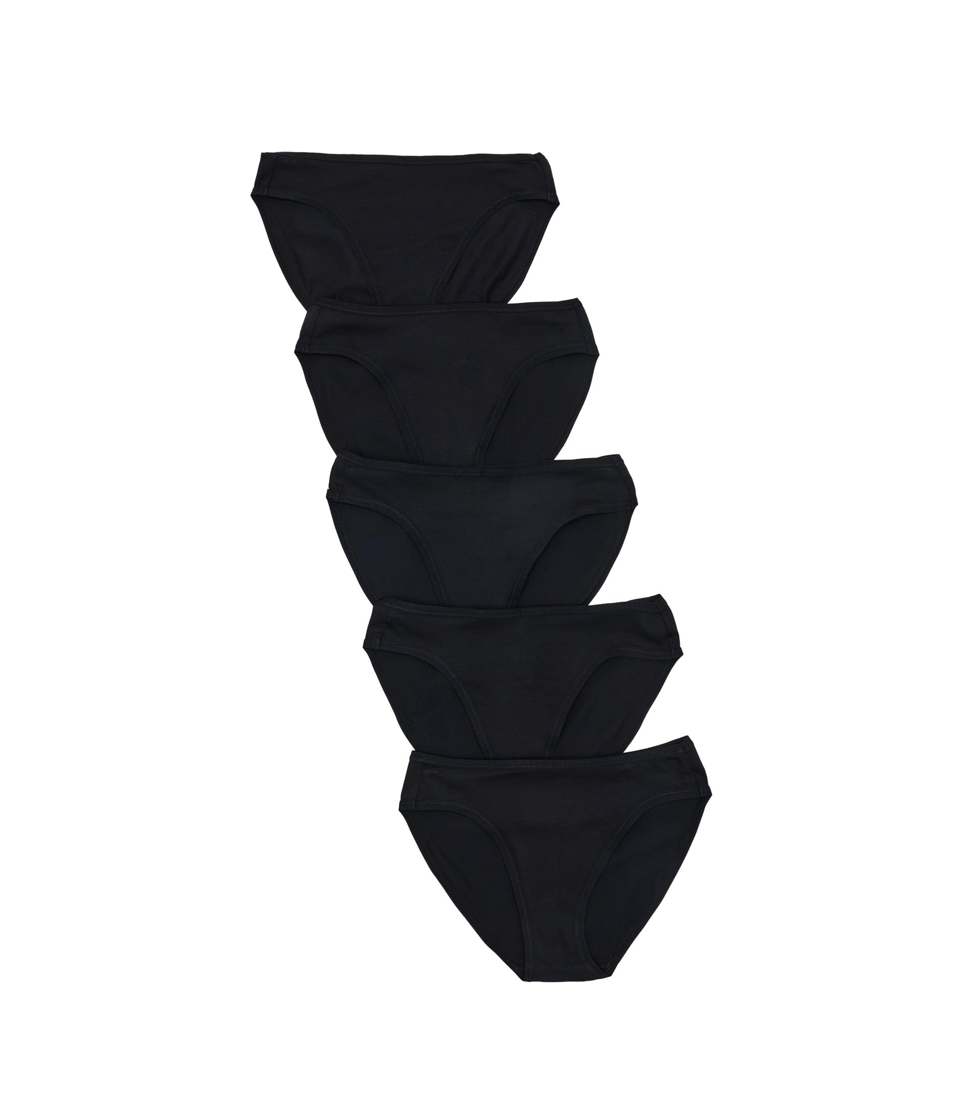 Pact womens Everyday Classic Fit Bikini 5-pack