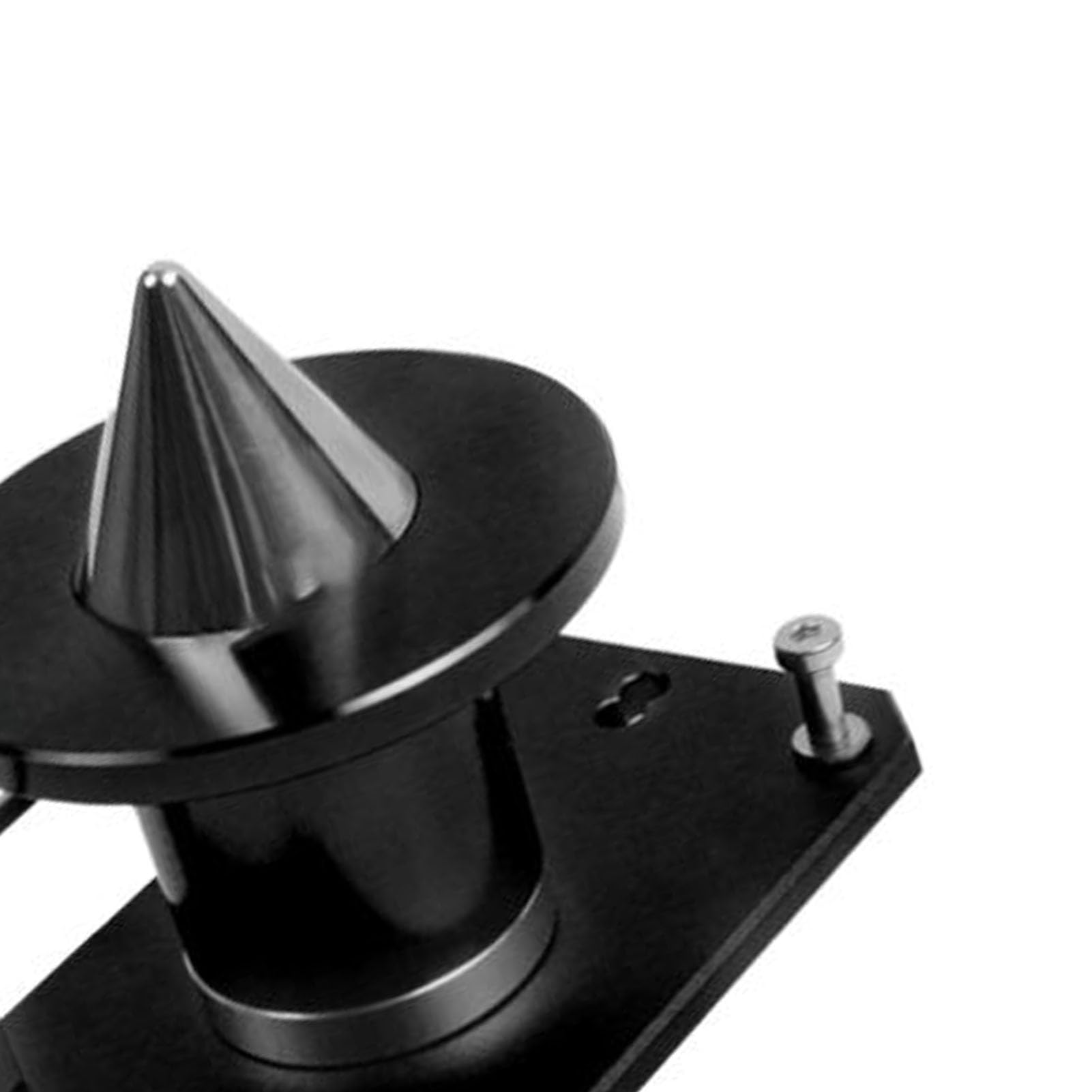 Equilibrador de Cuchillas para Cortacésped, Equilibrador de Cuchillas Montado en la Pared de Acero de Aleación 339075B, Alineación Magnética del Orificio Central, Configuración Ajustable,