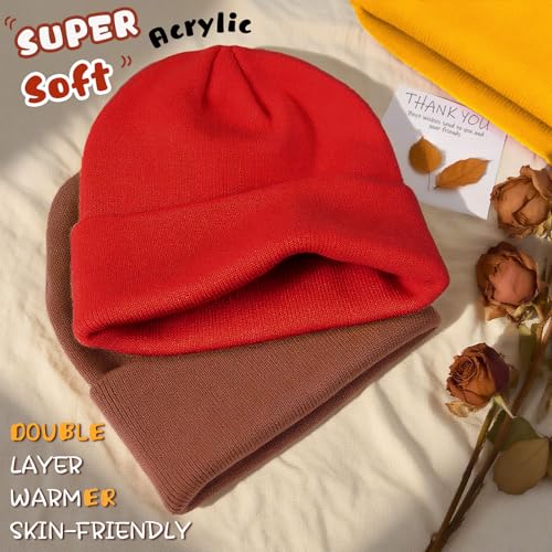Image of ZOORON Toddler Beanie Boys Girls Beanies Kids Winter Hats Children Knit Cap
