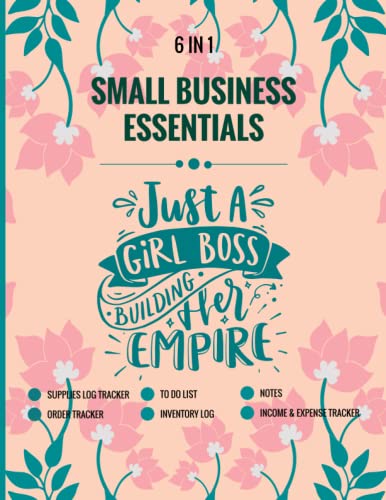 6 In 1, Small Business Essentials: Order Tracker, Inventory Log, Income, and Expense Tracker, To-Do Checklist, Suppliers Log, and Notes for Small Business, Women Entrepreneur image 2