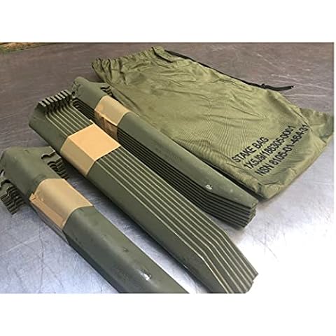 Lot of 12 Military Surplus Antenna / Tent Stakes 12” Inch Length (LEGENDARY-YES) Cover