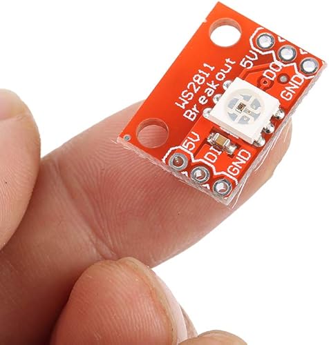 Miniatura 3 de 5pcs WS2812 Breakout Module, RGB led Platine RGB led Breakout ws2812b Junta con control de color independiente para 5050 RGB LED