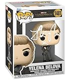 Florence Pugh Yelena Belova #1481 Thunderbolts Facsimile Signed Reprint Laser Autographed Funko POP! Movies Marvel Figurine with Protector Case