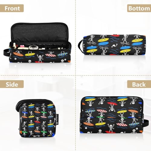 Bolso para herramientas de cabello con tapete para plancha resistente al agua, estuche de viaje para rizador y plancha miniatura 5