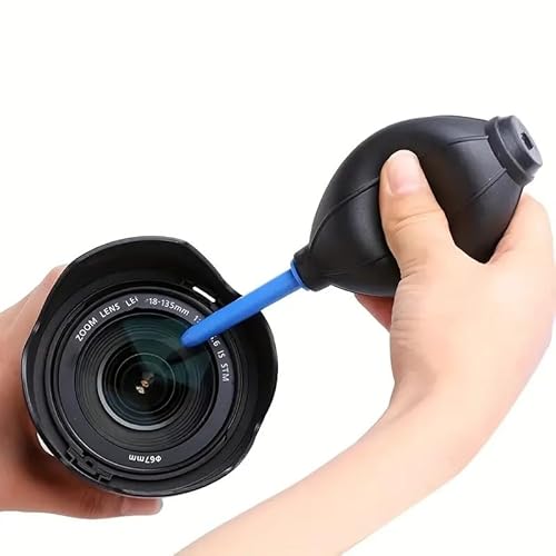 TECHZOCO Limpiador de aire a presión para cámaras, Limpiador de aire a presión para cámaras y videocámaras, Pera de aire para limpieza cámara, Soplador de Aire para Limpieza de Cámara - imagen 5