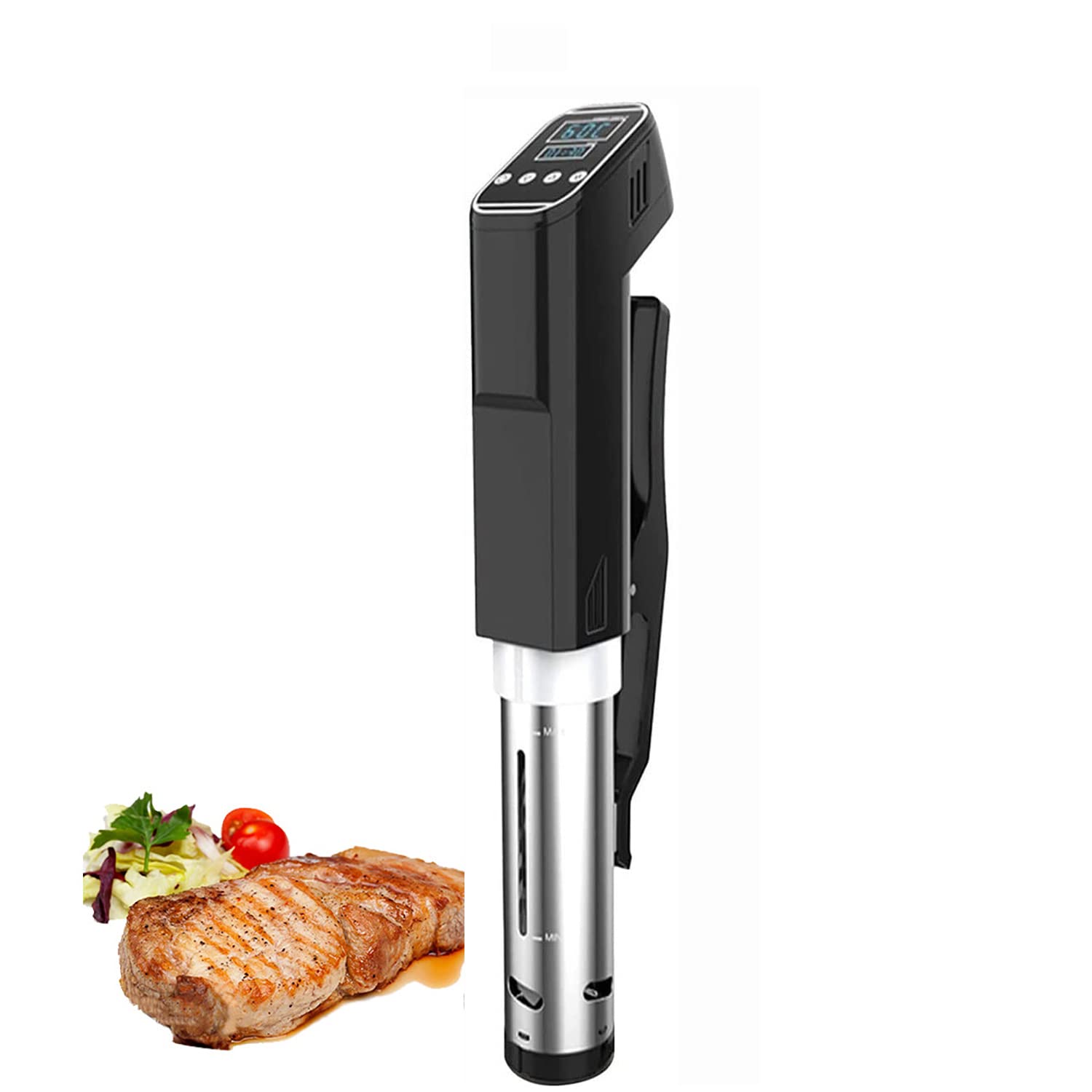 FHRKA Sous Vide Machine Immersion Circulator, Slow Cooker Vacuum Sous Vide Cooker, 1500W Thermal Immersion Circulator Machine Temperature Control