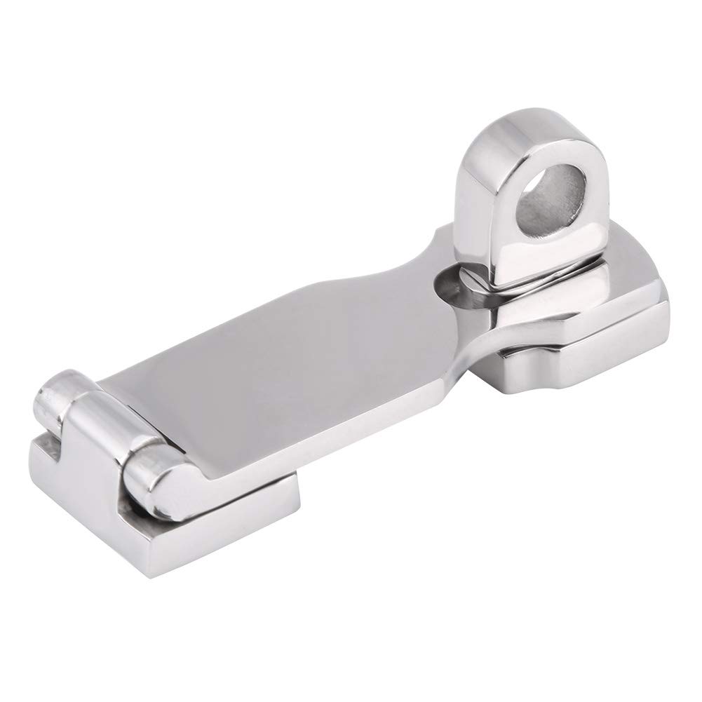 chiusura gavoni barca chiusura gavoni barca Dispositivo di fissaggio per boccaporto per barche, chiusura in acciaio inossidabile 75 mm con morsetto per chiavistello con chiusura a scatto per bar