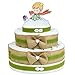 Viale Magico Torta Pannolini Neonato Piccolo Principe, Idea Regalo Nascita Economica e Originale