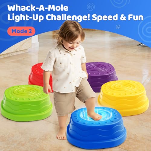 31% Off Light Up Stepping Stones for Kids with 3 Game Modes - Image 3