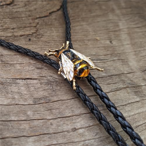 Image of Animal & Plant Bola Tie Bolo Tie Wedding Necklace for Men Women Groomsmen Western Cowboy Necktie