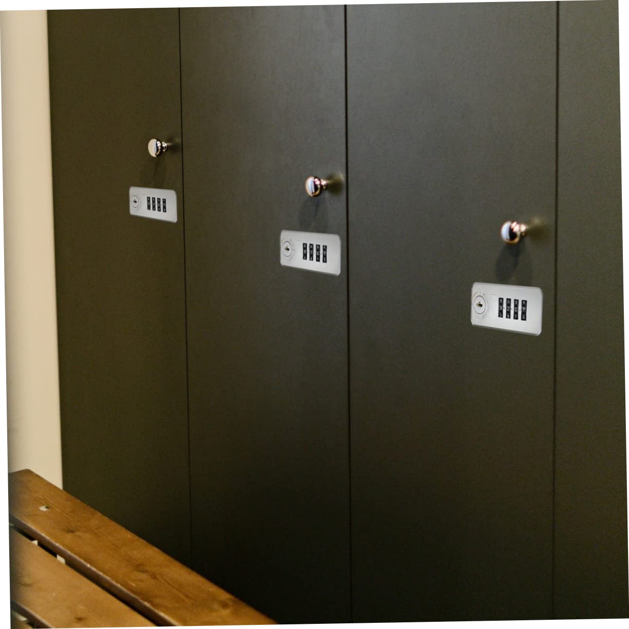 Lucchetto Per Armadietto in Lega Di Zinco Combinazione A 4 Cifre Lucchetto A Password Sicuro Adatto Per Schedari Armadi E Altri Spazi