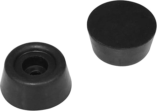 Miniatura 6 de Cubierta de base de goma para barra de billar (con tornillos), 10 unidades