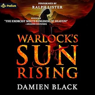Warlock's Sun Rising Audiolibro Por Damien Black arte de portada