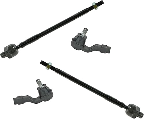 TRQ Juego de barras de acoplamiento delanteras compatibles con Mazda Miata 1990-1997