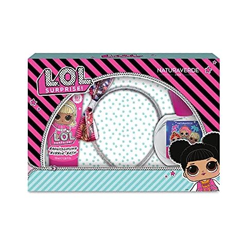 NATURAVERDE LOL SURPRISE GIFT SET HEADBAND EDT 50ML + BATH 100ML + HEADBAND Cover