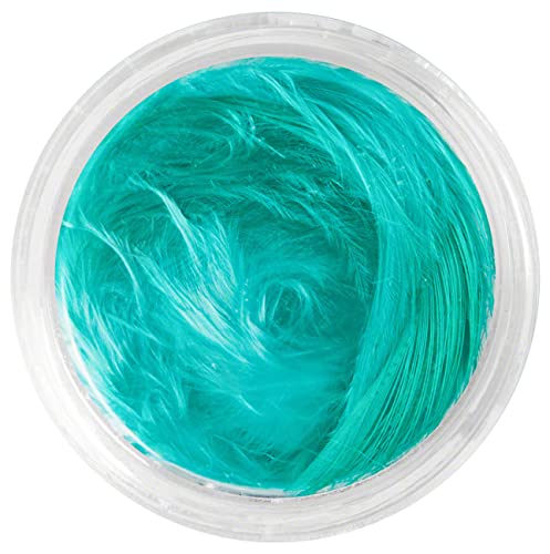 99 unghie Nail Art Piume Turquoise