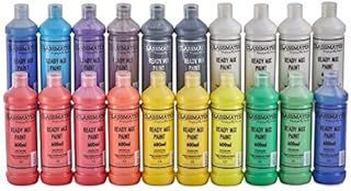 Classmates Ready Mixed Paint - Assorted - 20 x 600ml