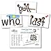 Child1st Publications, LLC SnapWords List B Sight Word Flash Cards Pocket Chart Cards