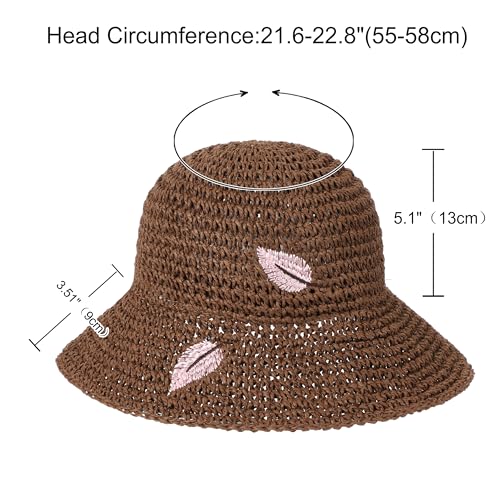 Sombrero de dama La Carrie con protección UV y ala ancha miniatura 2