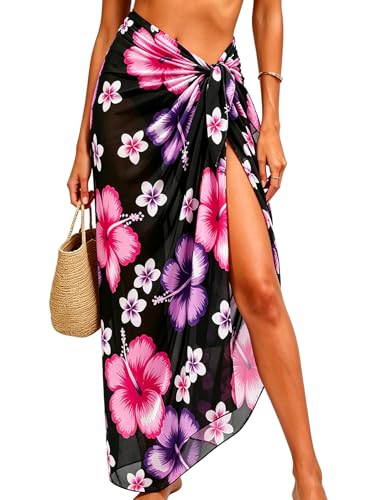 Image of CHICGAL Sarong Wraps Swimsuit Coverup for Women Bathing Suit Cover Up Summer Bikini Beach Swimwear 2026