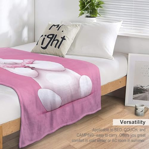 Couverture flanelle contre le froid plaid ours polaire léger - 5