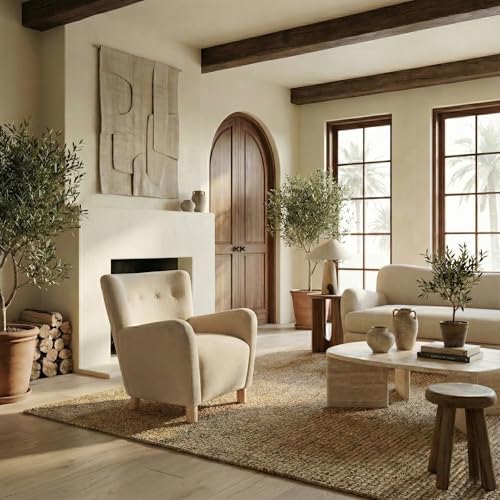 Sillón Plegable Chenilla Tan miniatura 2