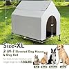 Elevated Pet Shelter for Outdoor