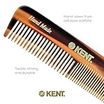 Kent OT 4.4" Pocket Comb – Fine & Wide Tooth Handmade Comb for Hair, Beard, Mustache. Ideal for Travel. Saw Cut and Hand Polished. - Image 5