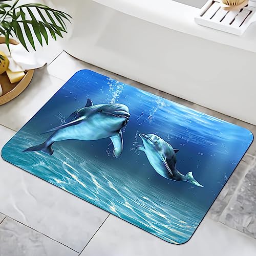 Zomer Badematte rutschfest 40x60cm Badezimmerteppich Mikrofaser Badteppich schnelltrocknende...