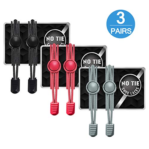 Airror Elastic No Tie Shoelaces for Kids and Adults, Best Lock Shoelaces