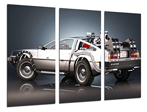 Cuadro Fotográfico Regreso Al Futuro, Cine Tamaño total: 97 x 62 cm XXL