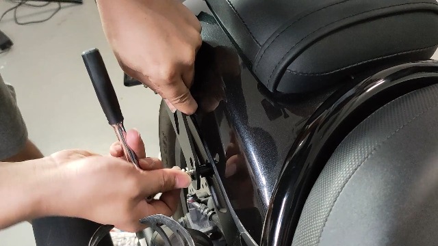 DSISIMO Dossier Passager Sissy Bar Avec Porte-bagages Et Coussin De