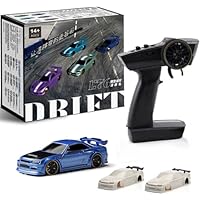 Amazon.co.jp: 1/76 ドリフトカー C62 ミニ RC カー、1:76 フル