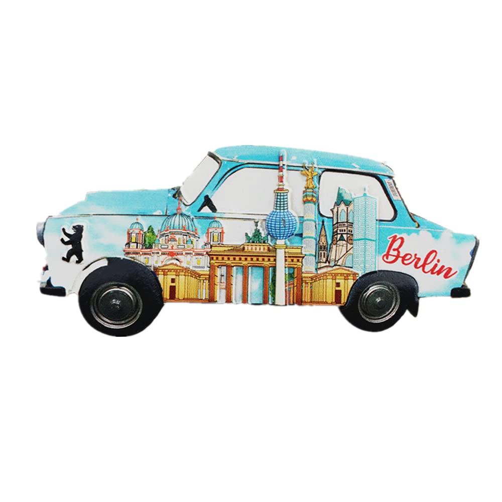 Muyu Magnet Berlin Germany Fridge Magnet Souvenir Gift Home Decoration Refrigerator Magnetic Sticker Collection